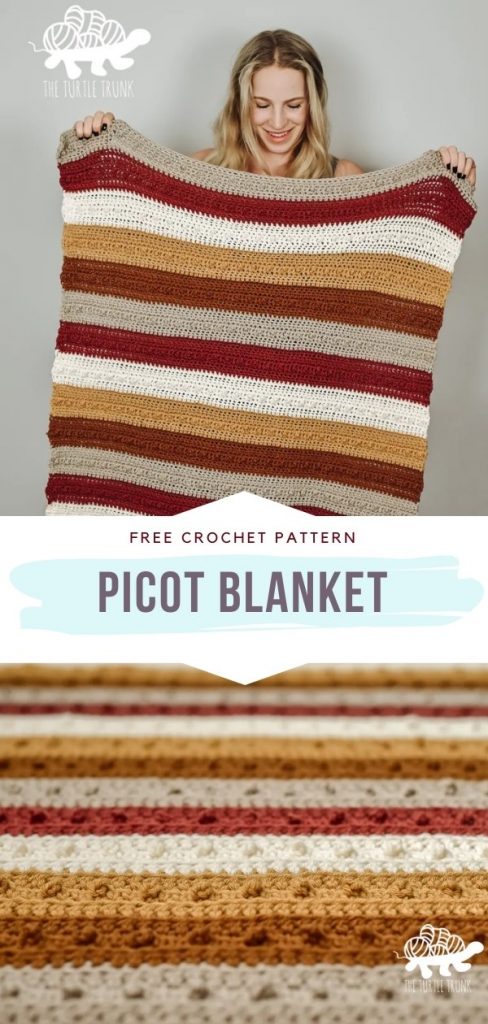 15 Free Textured Crochet Blanket Patterns