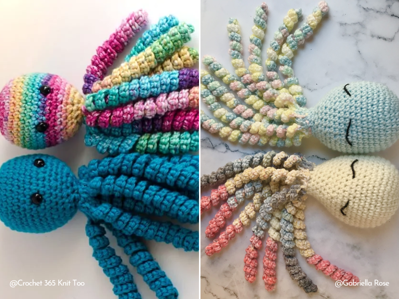Octopus For Preemies - Free Crochet Patterns