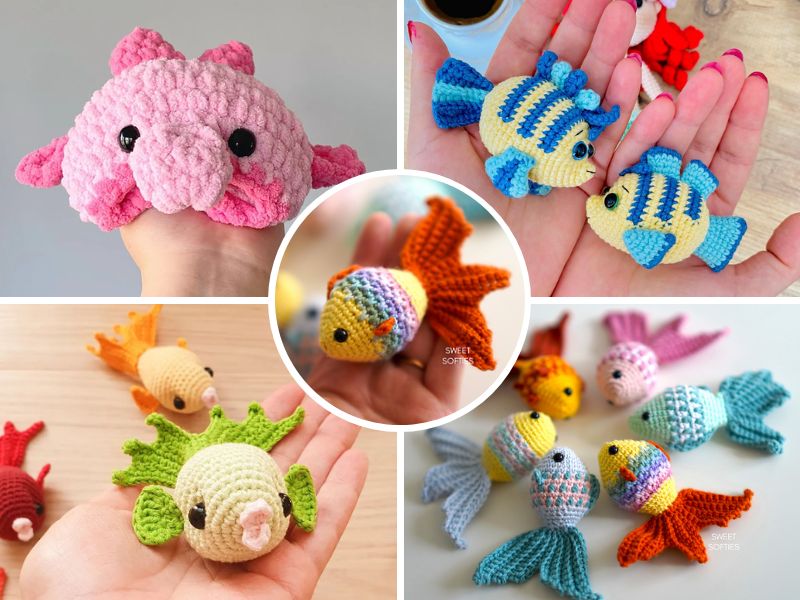 Cute Fish Amigurumi Free Crochet Patterns