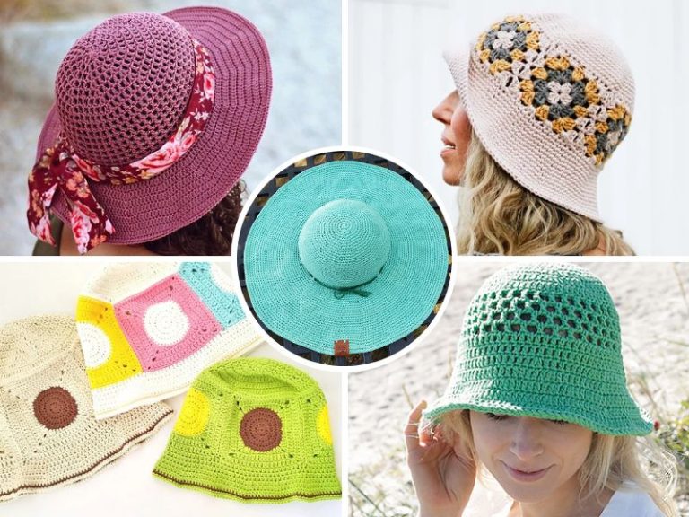 Oh So Fabulous Crochet Sunhat Free Patterns