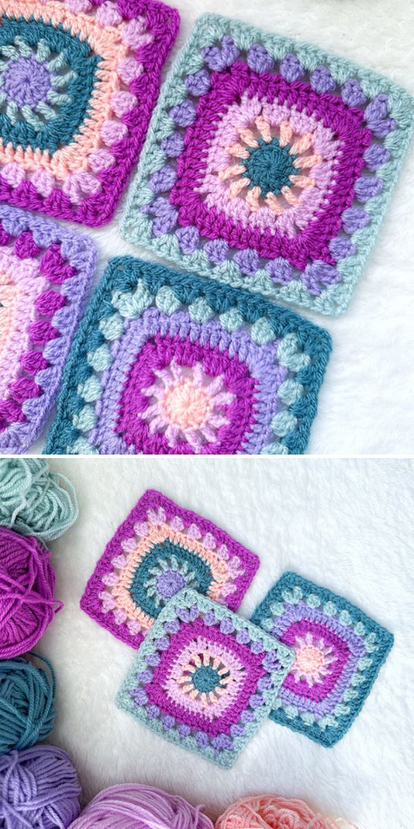 11 Different & Unique Granny Square Crochet Patterns (FREE