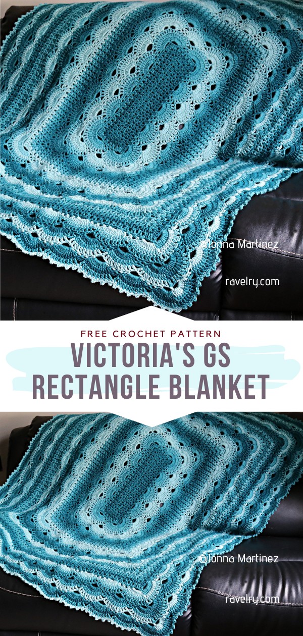 Crochet Rectangle Blanket