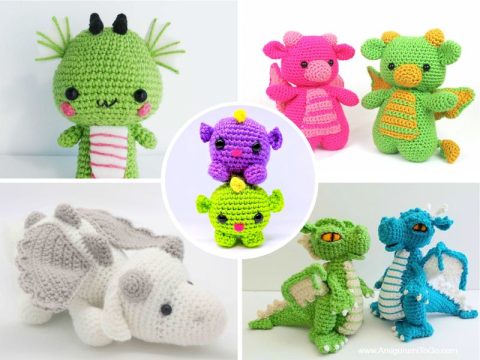 Magical 10+ Best Adorable Amigurumi Dragons [Free Crochet Patterns]