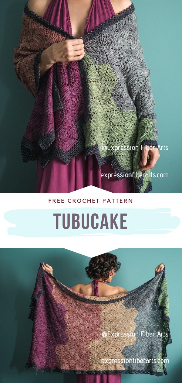 Petticoat Lace Crochet Rectangle Shawl - Make It Crochet