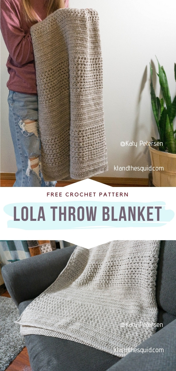 Crochet Throw Blanket