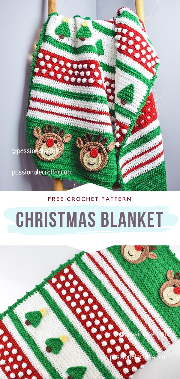 Crochet Christmas Blanket