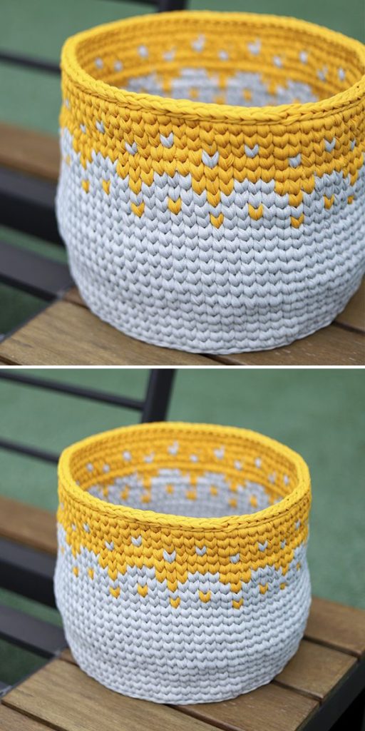 Free Crochet Stash Basket Pattern Ideas