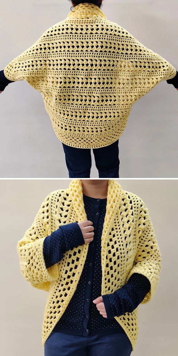 Our Favorite Comfy Crochet Shrug Free Patterns