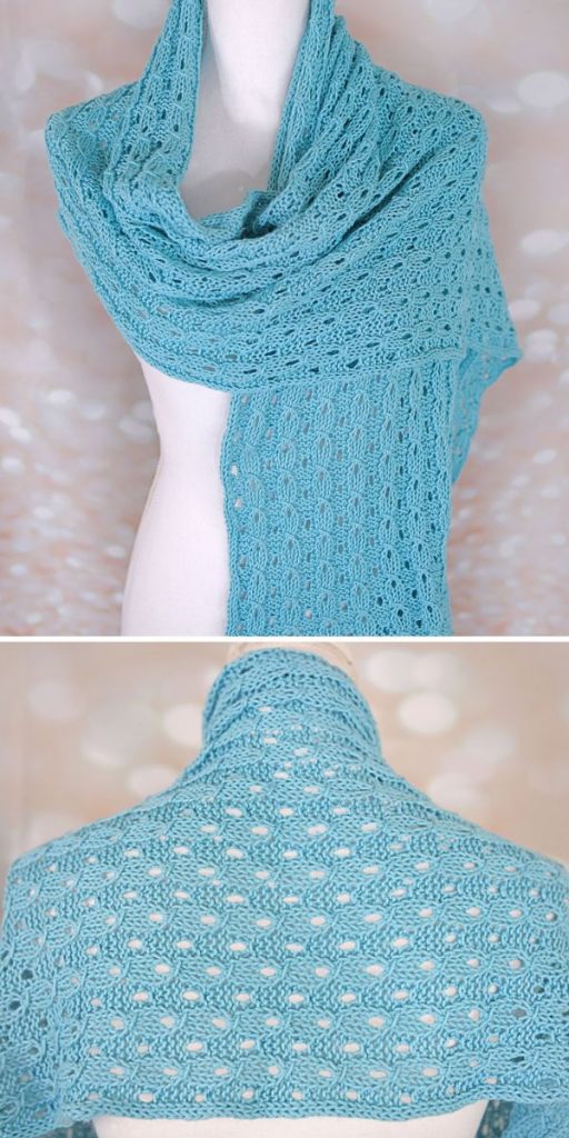 Lace Wrap Free Knitting Patterns