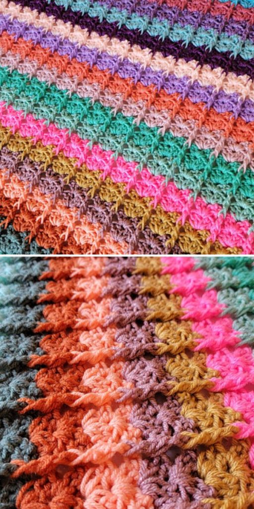 Textured Blanket Free Crochet Patterns