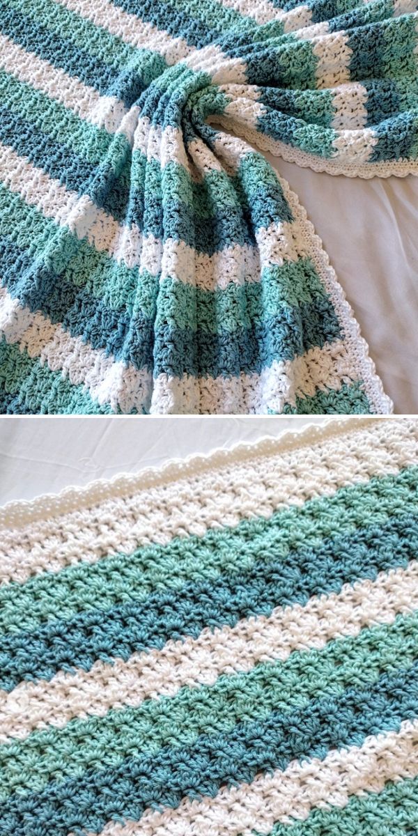 Simple Baby Blanket - Free Crochet Pattern, Jo to the World Creations
