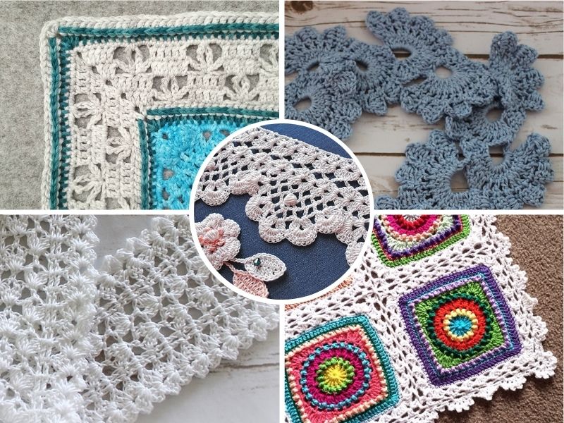 Crochet Edging Patterns: How-to Lace Borders & Picot
