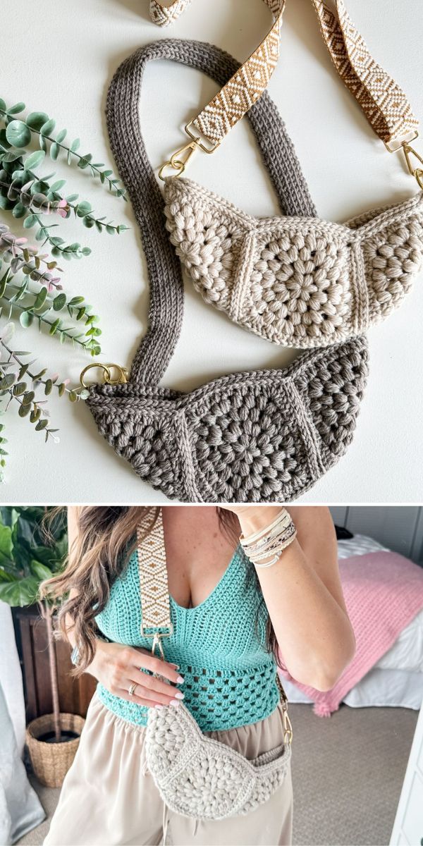 Crochet Cross Body Bag Free Patterns