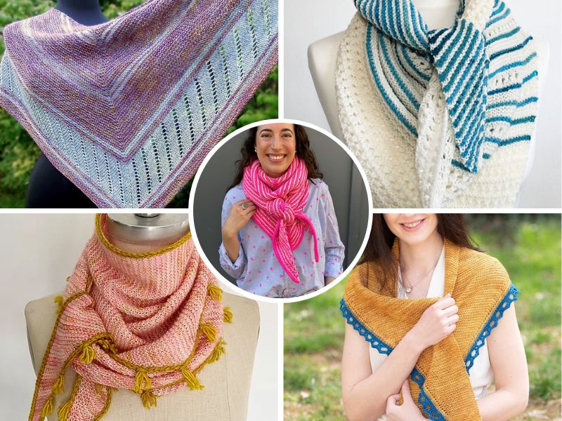 Perfect Shawls for Spring and Summer - Free Knitting Patterns