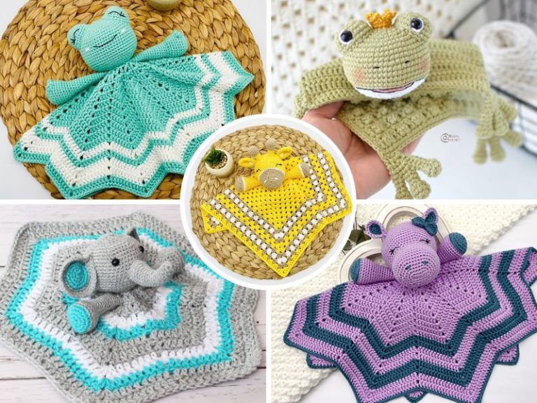 10+ Sweet Crochet Lovey Free Patterns