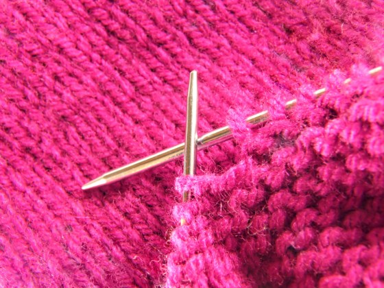 knitting needles