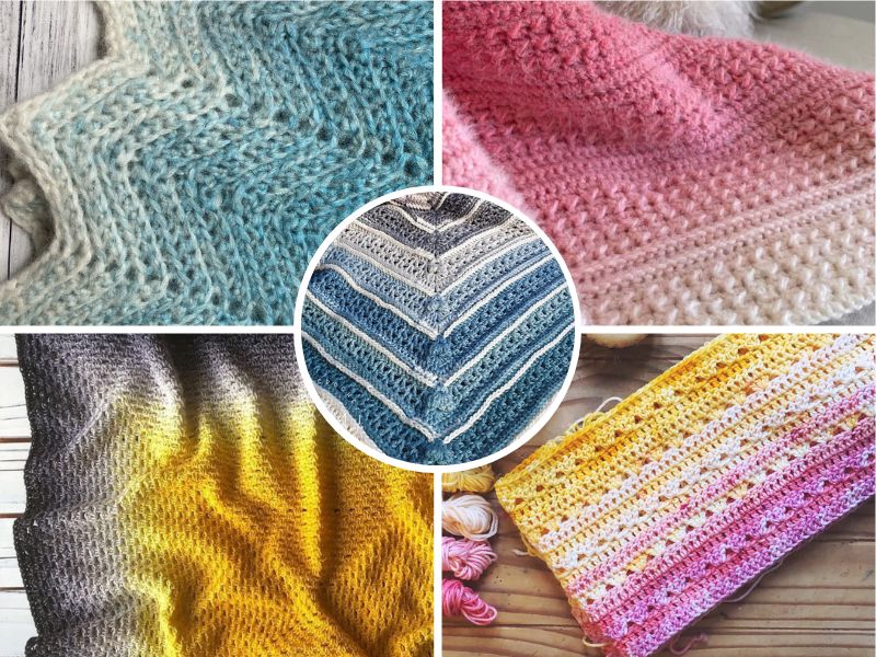 How to Dye Ombre Yarn + Ombre Crochet Patterns (Free!)