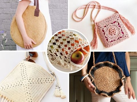 65+ Crochet Market Bag and Summer Bag Free Patterns