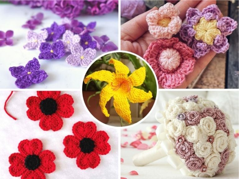 10+ Crochet Flower Free Pattern Ideas
