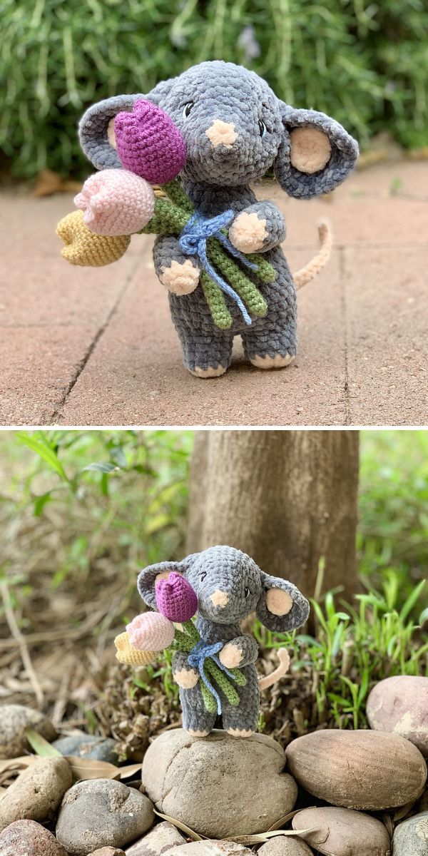 Ravelry: Tiny Flowers Bouquet pattern by Abby Sy