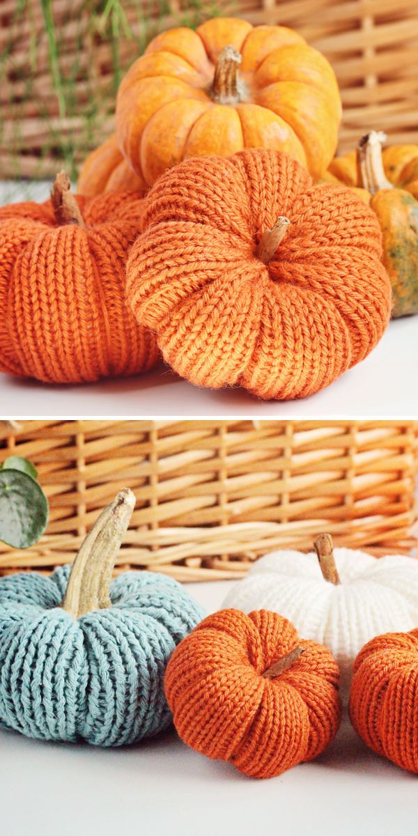 Knitted Pumpkin Free Pattern Ideas