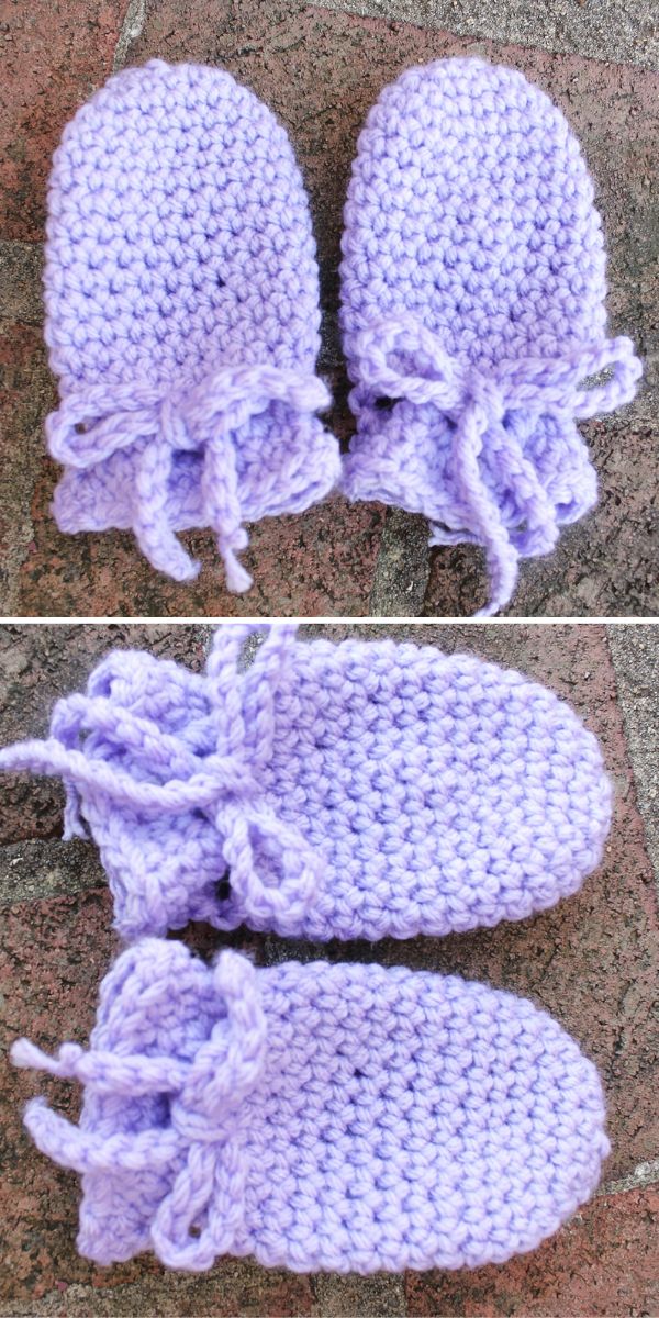 Free knitting patterns for hot sale baby mittens and booties