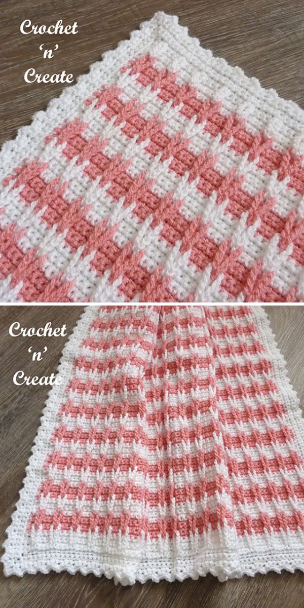 Yarnspirations braided discount cable crochet blanket